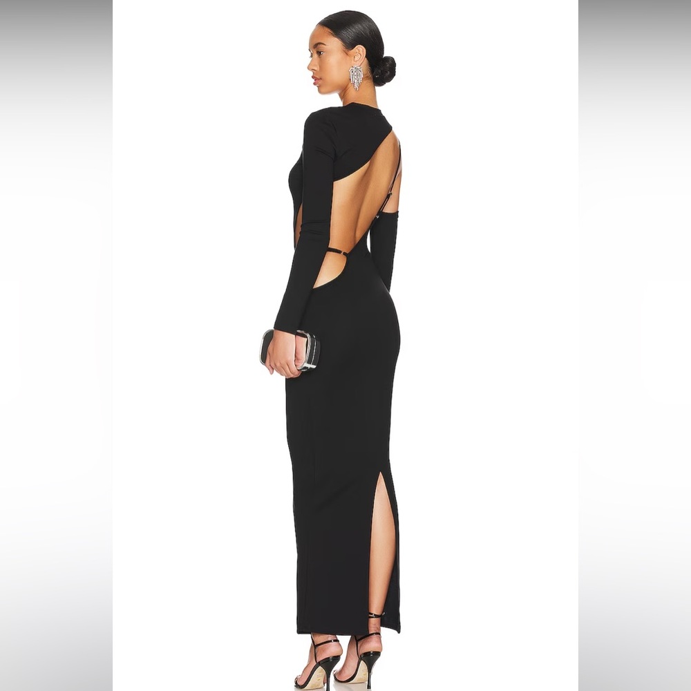 Margo Open Back Gown in Black
superdown